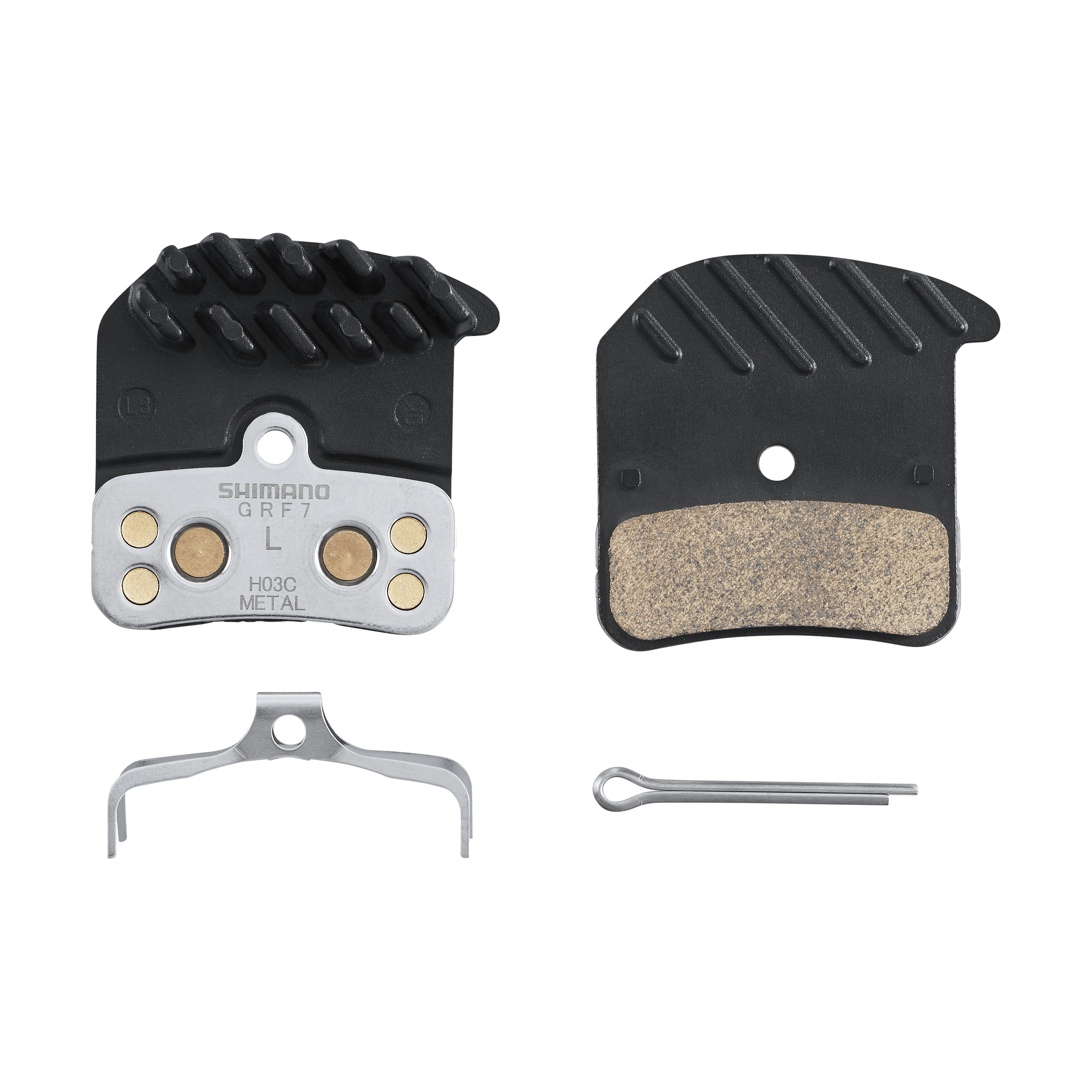 Disc Brake Pad Fins
