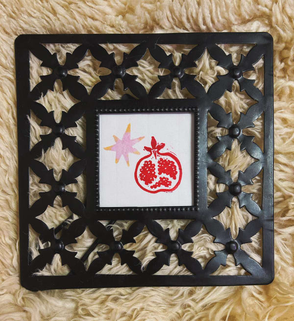 Pomegranate Print Obcbas