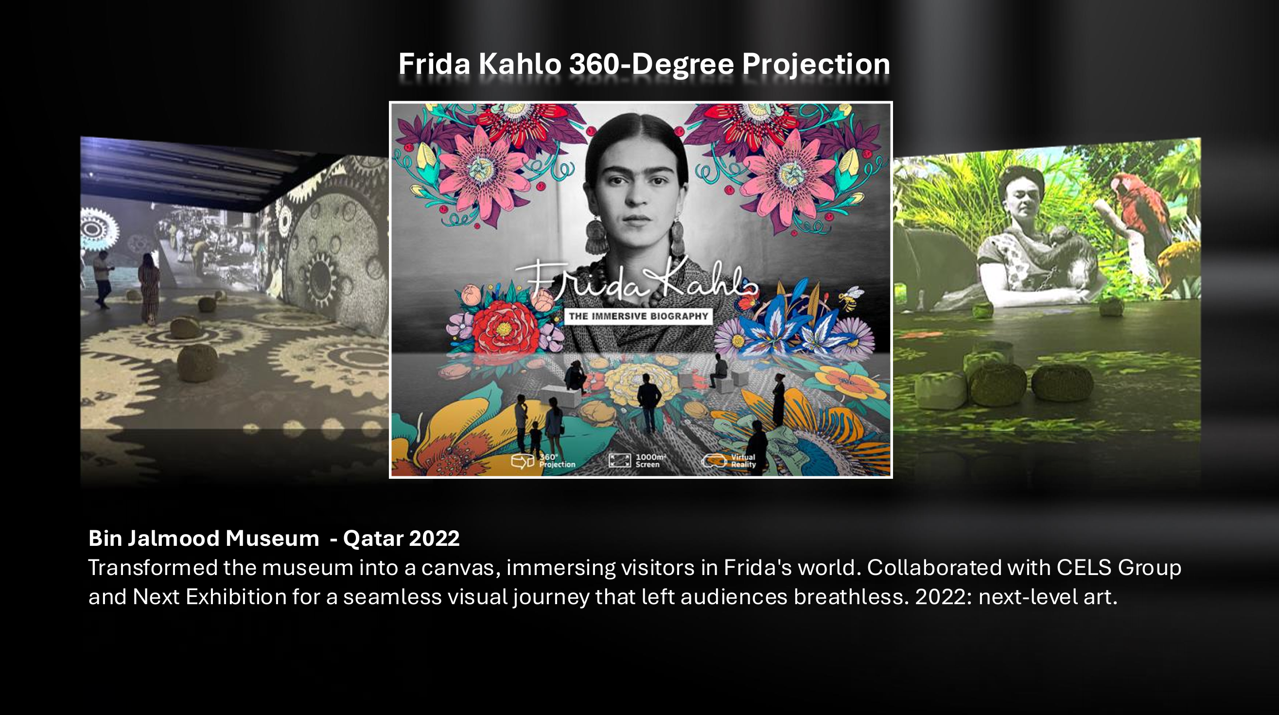 Frida Kahlo projection