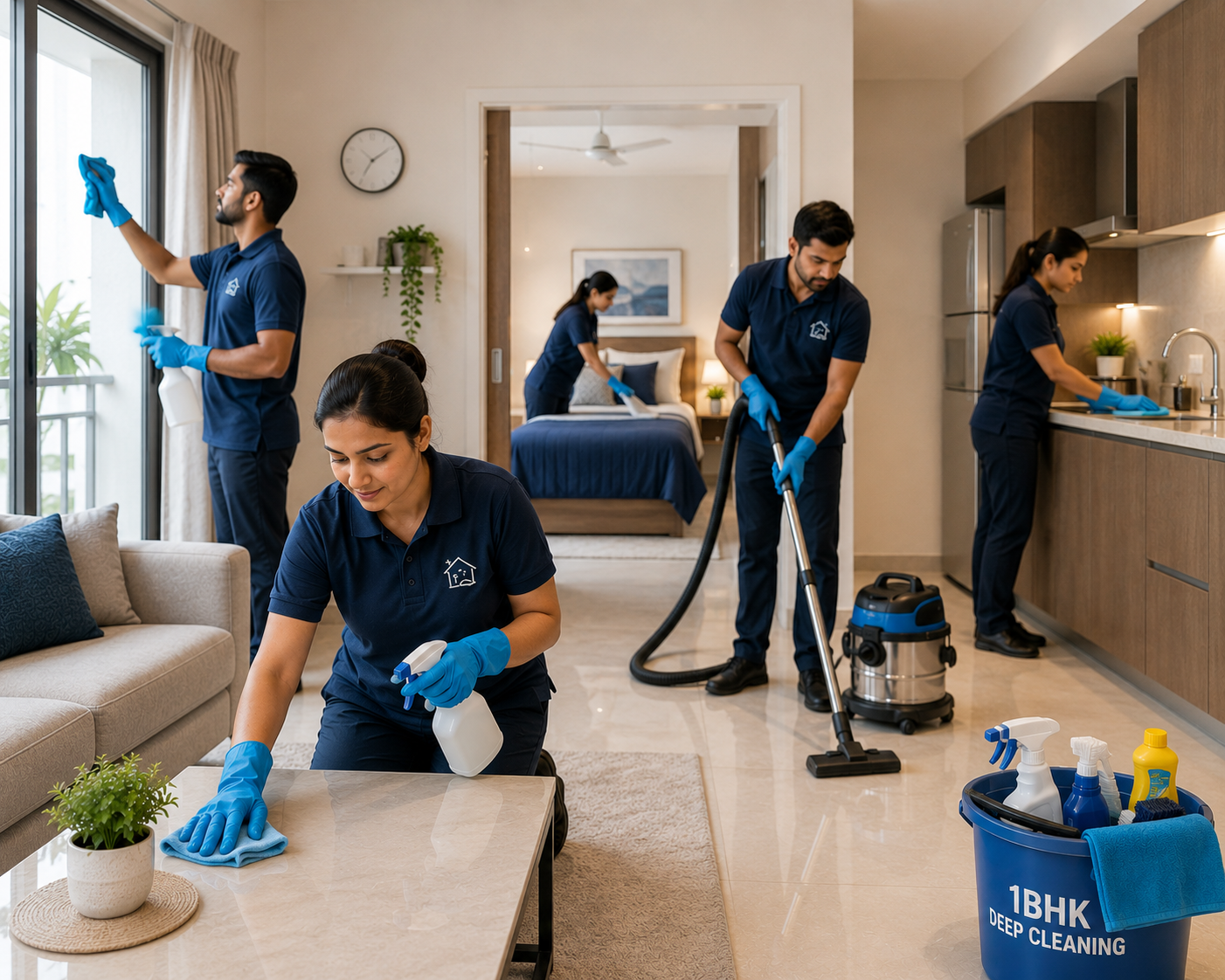 1BHK Deep Cleaning