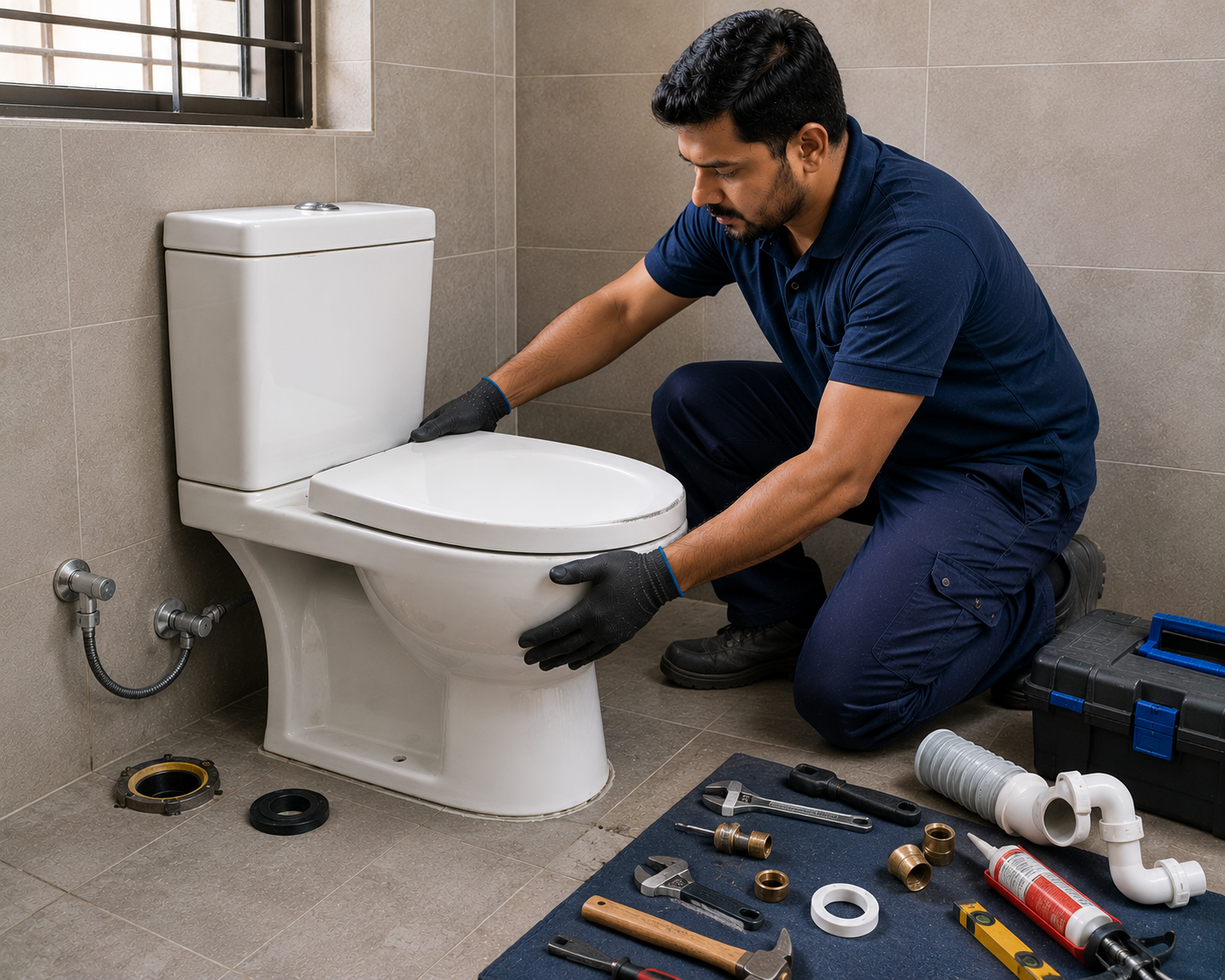 Toilet Installation