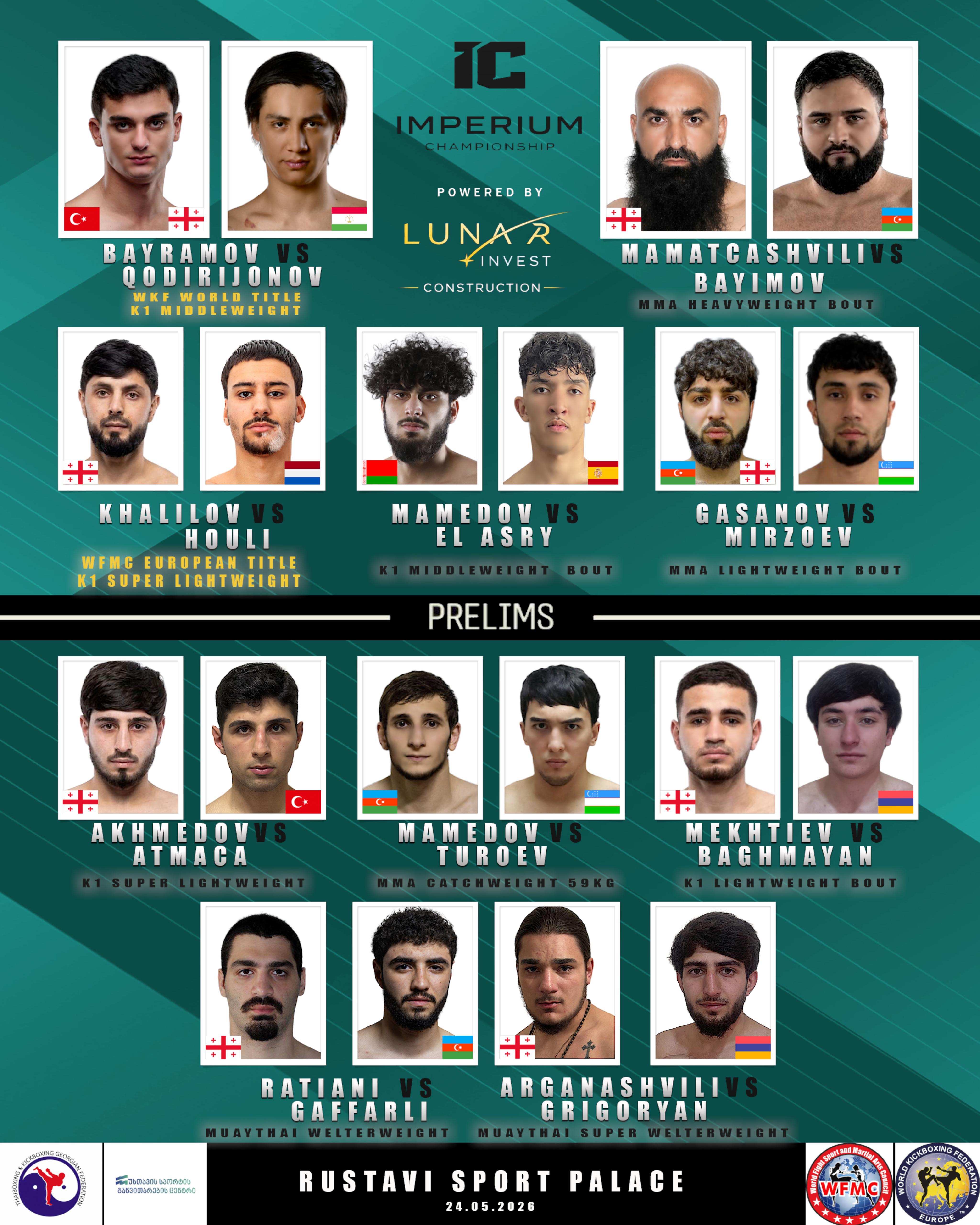 Imperium Championship: Global Warriors Collide in Rustavi
