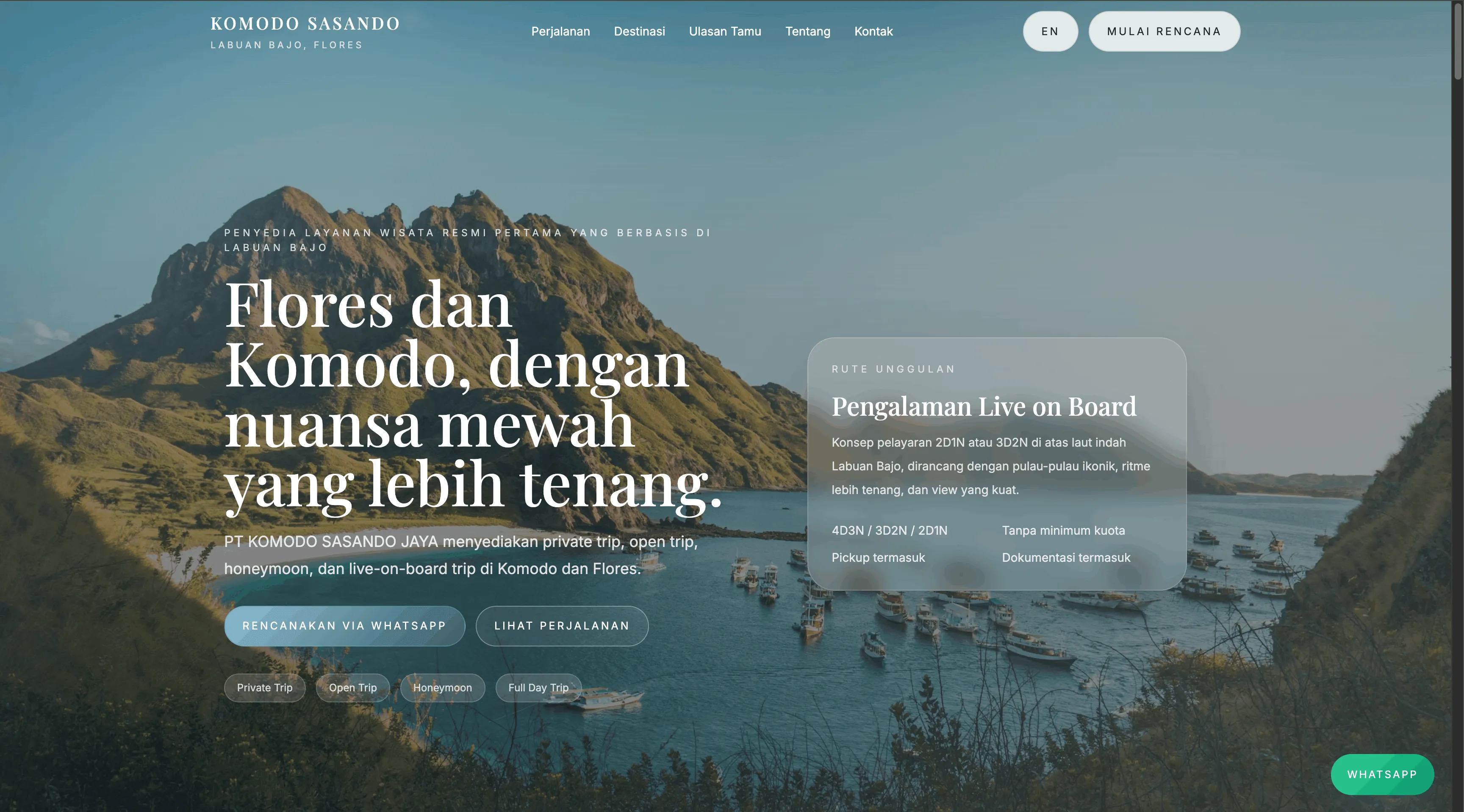 Komodo Sasando Tour
