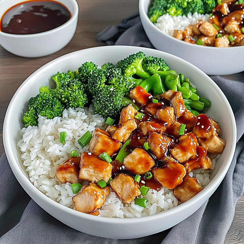 teriyaki chicken bowl: Savory Comfort in Every Bite
