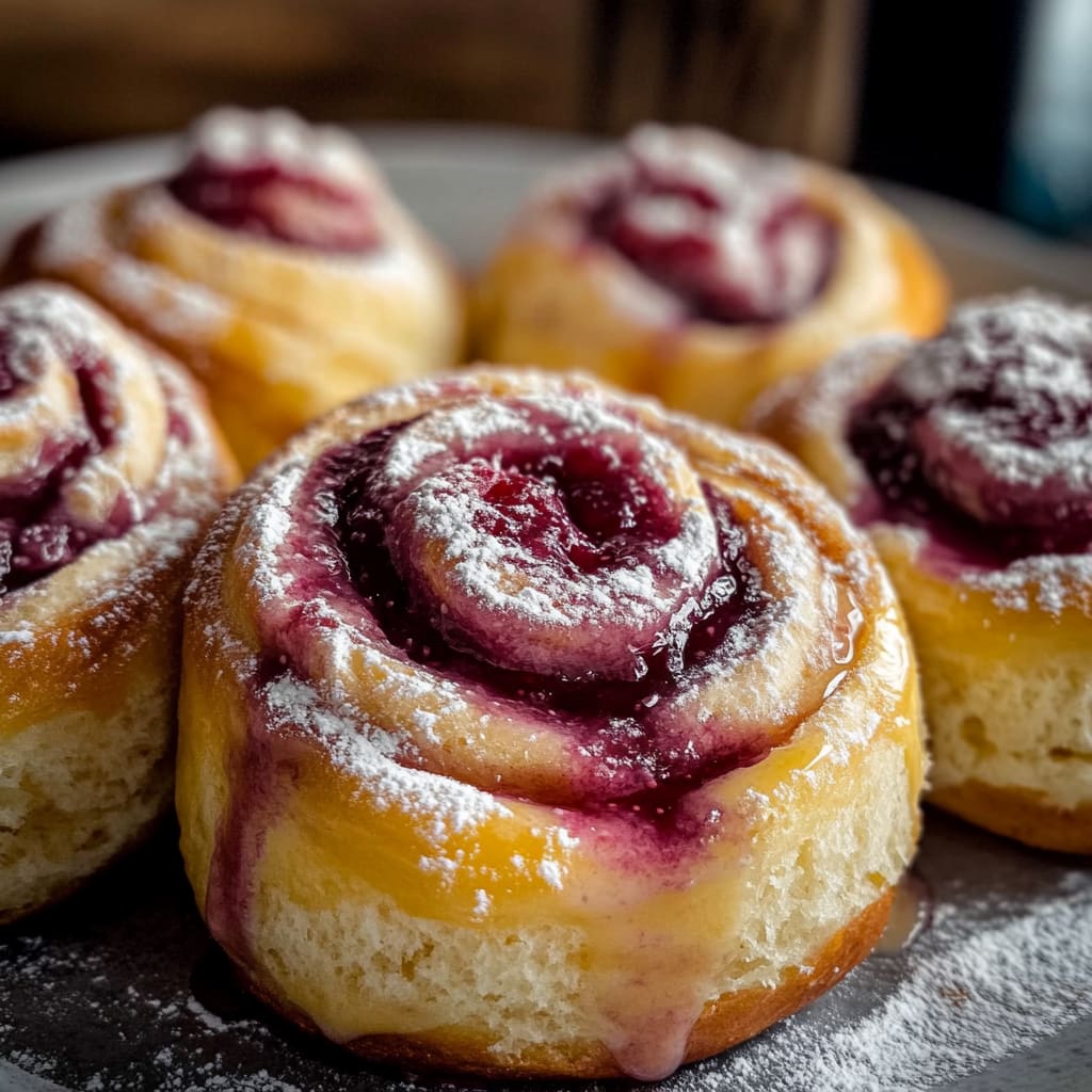 Raspberry Custard Buns: Irresistibly Creamy Treats