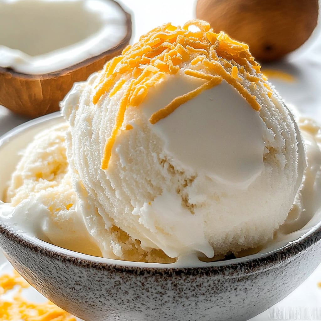 coconut milk ice cream: Creamy Tropical Bliss Awaits