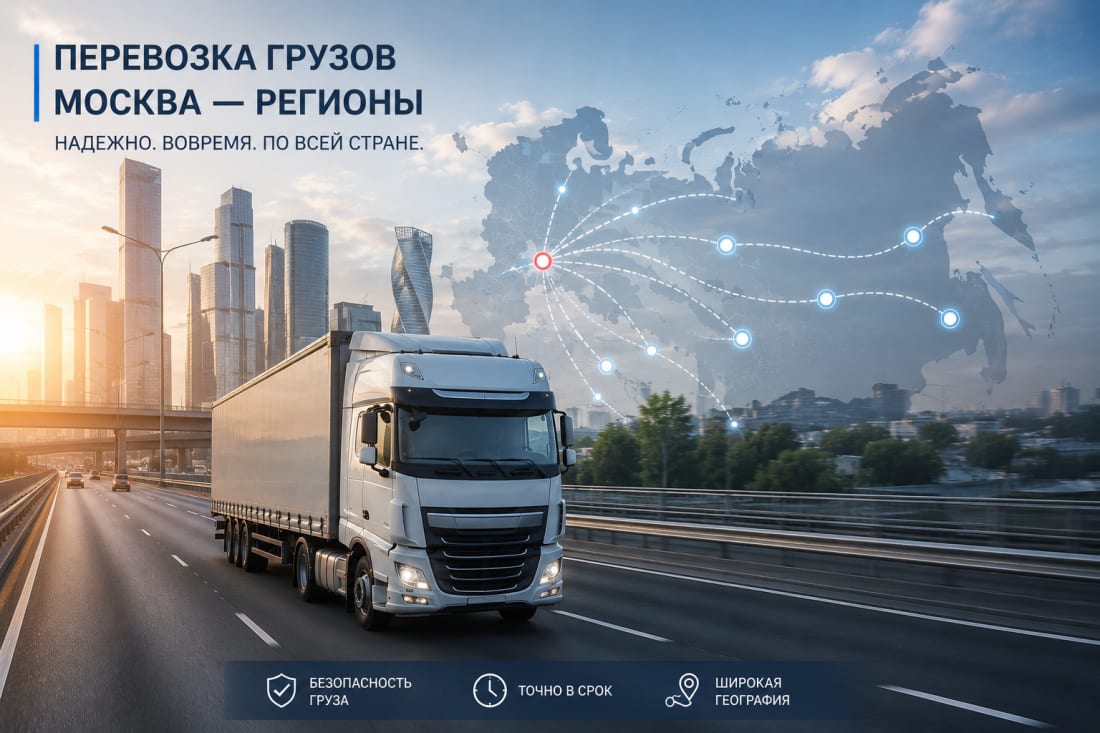 Транспортная компания в Москве: перевозки грузов