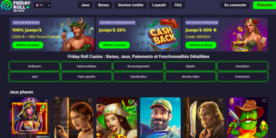 Casino en ligne et paris sportifs : Friday Roll, un même compte pour toutes vos envies en France