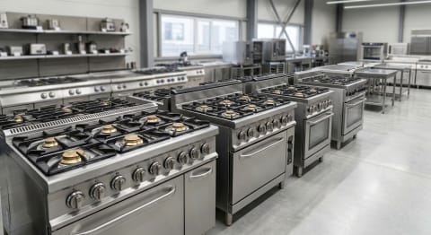 Покупка газовой плиты для общепита в Москве: полезный чек-лист
