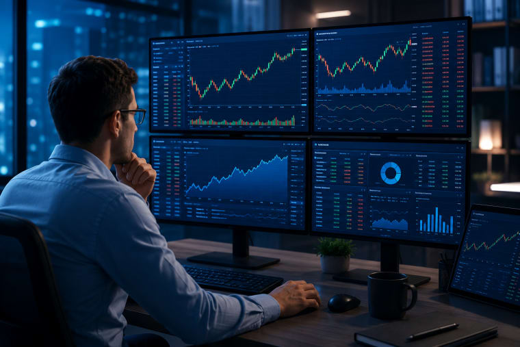 Experiencia web y móvil para seguir los mercados desde cualquier lugar