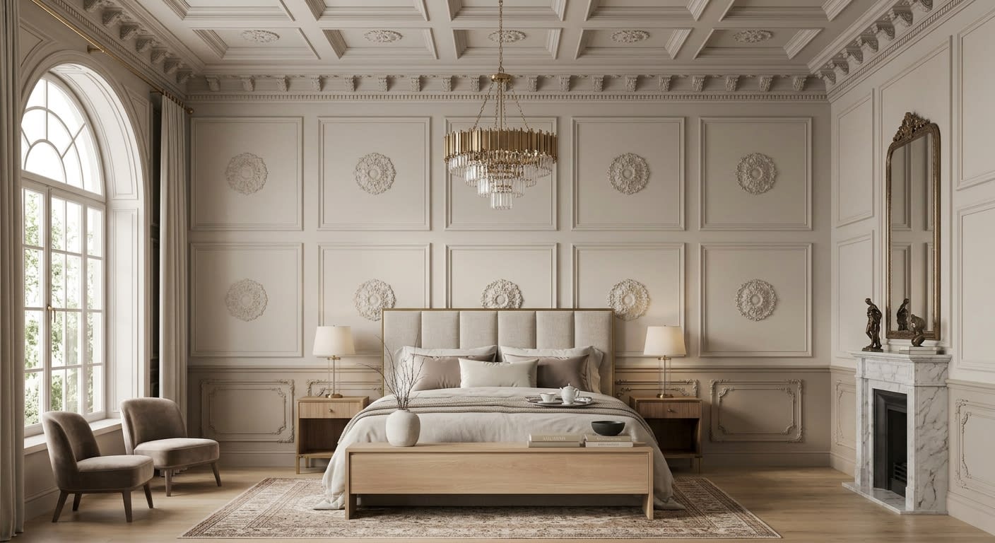 Wall Molding Ideas for Framing Mirrors, Art and Furniture