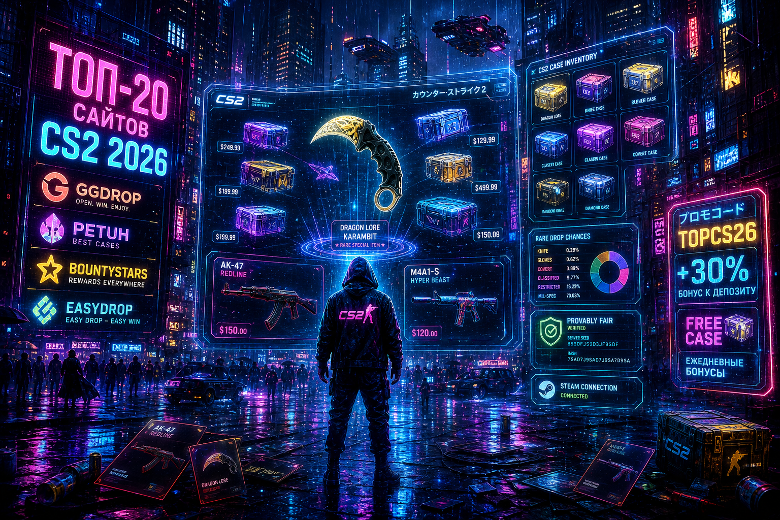 Сайты с кейсами cs 2: честные механики и проверка результатов Provably Fair