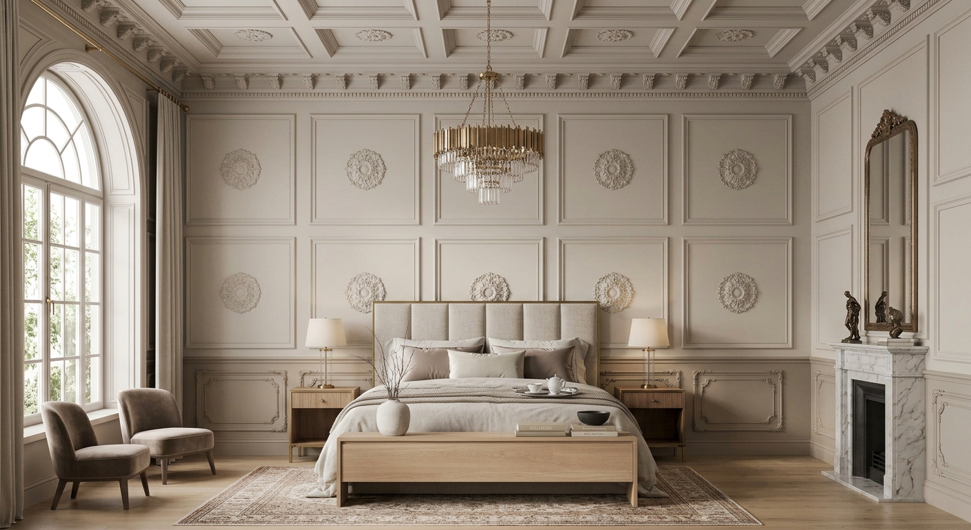 Wall Molding Ideas for Framing Mirrors, Art and Furniture