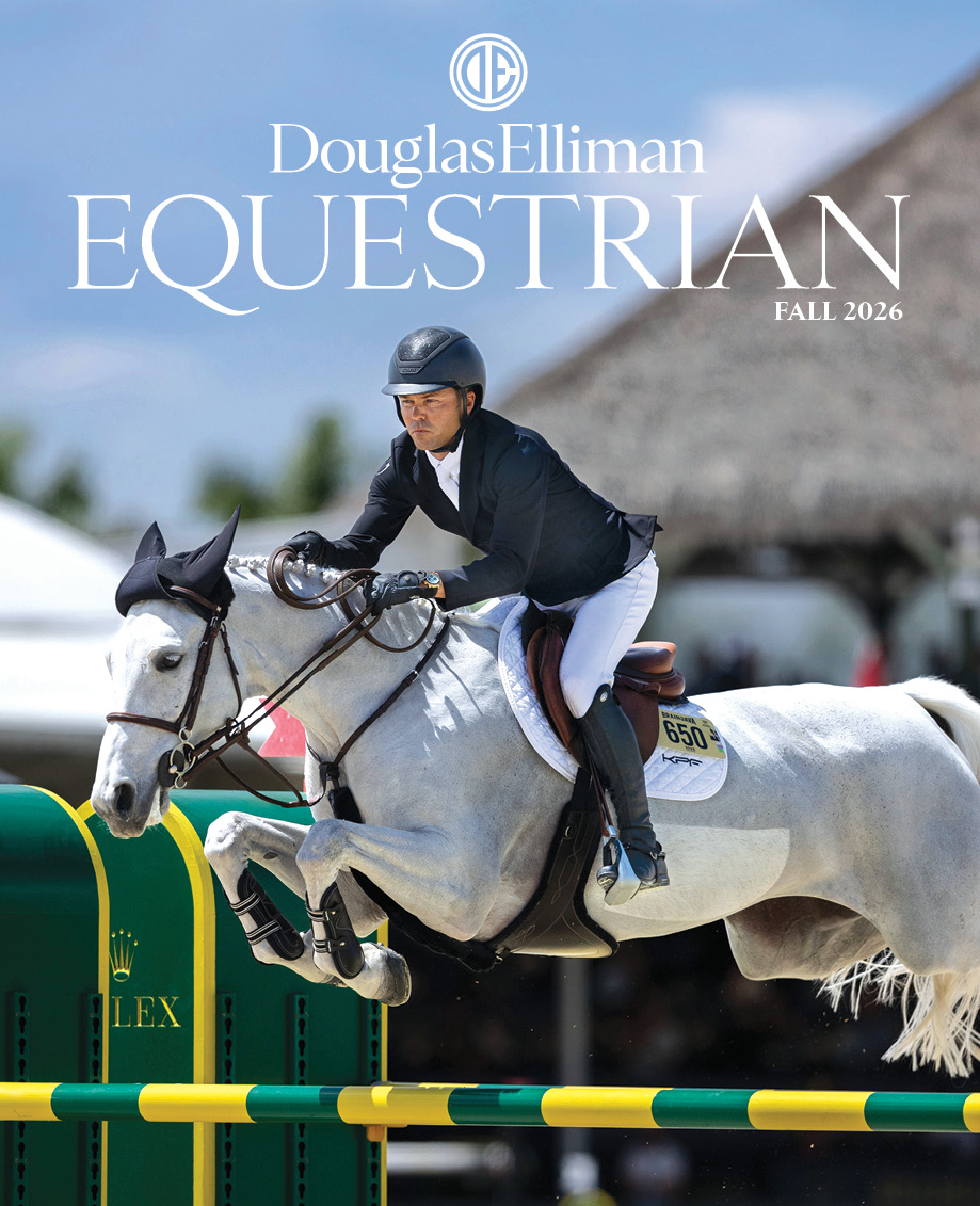 Cover of the Douglas Elliman Equestrian magazine, Fall 2026 issue