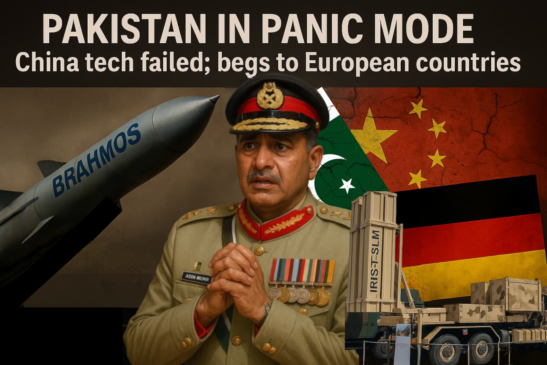China’s Defence Tech Falls Short; Pakistan Eyes European Systems Post-BrahMos Shock