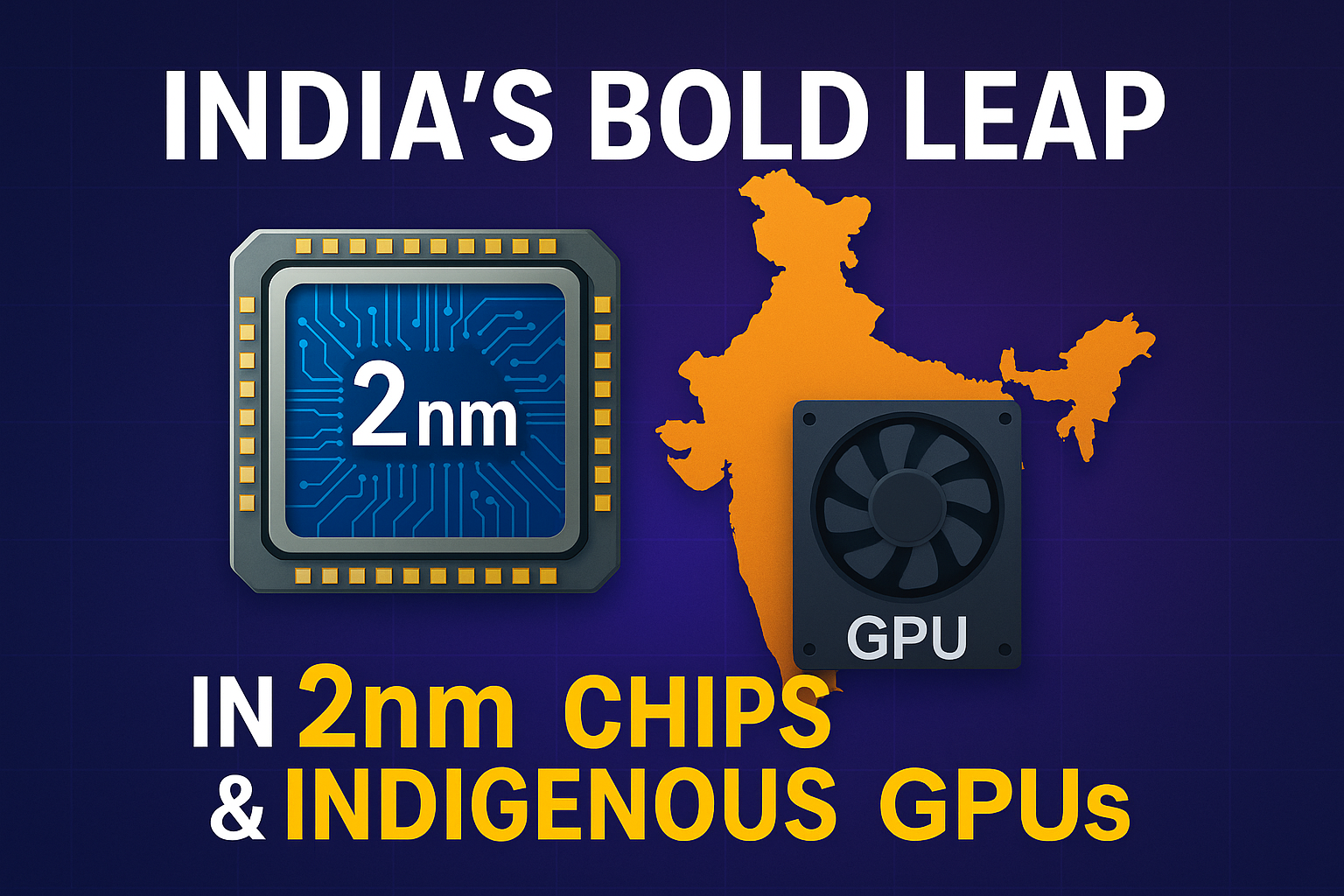 India’s Bold Leap: Building 2nm Chips and Indigenous NVIDIA-Level GPUs
