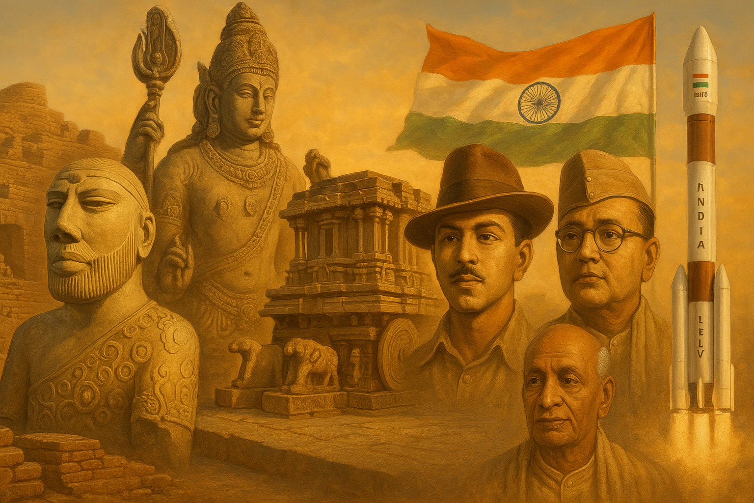 A Civilizational Saga: Tracing India from the Indus to Modernity