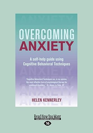 Cover of Overcoming Anxiety: A Self-help Guide