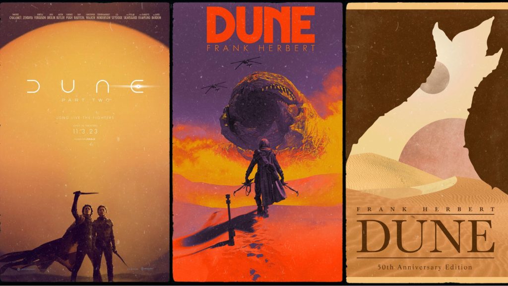 Dune book vs movie visual comparison