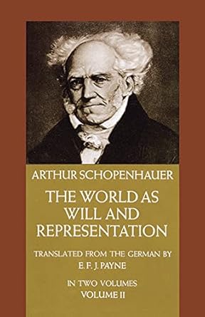 Cover of The World as Will and Representation, Volume 2