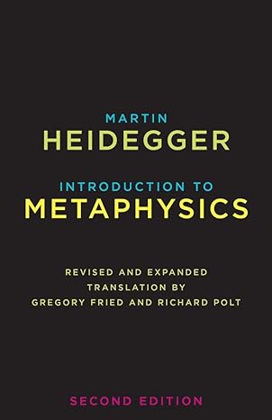 Cover of Introduction to Metaphysics