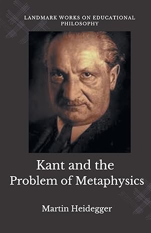 Cover of Kant and the Problem of Metaphysics