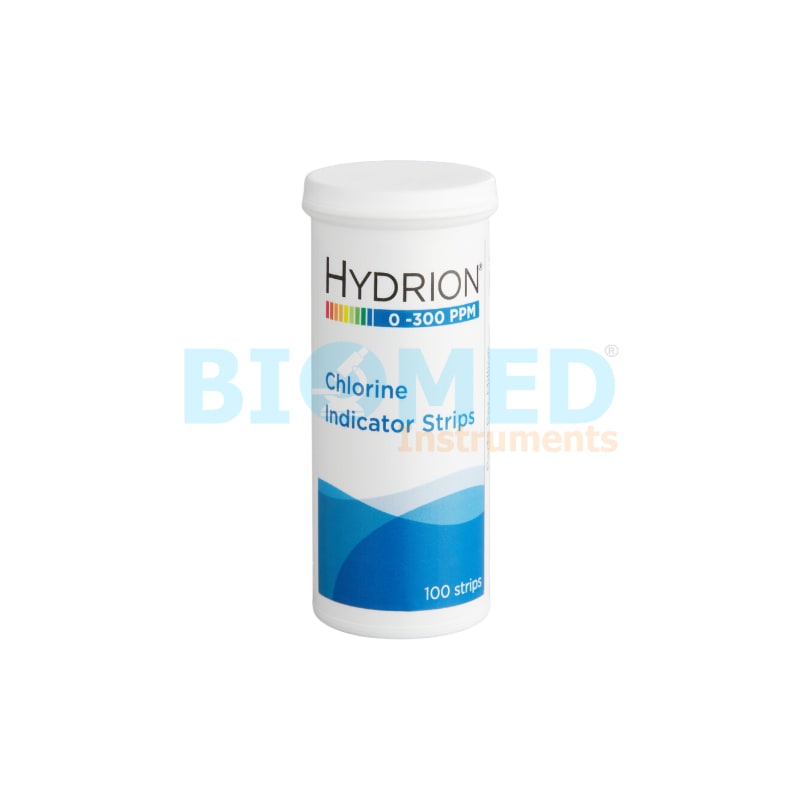 Tirillas Control De Cloro Hydrion Cm-300