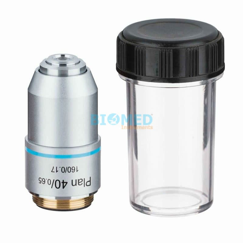 Objetivo Plano Para Microscopio Q200A 40X