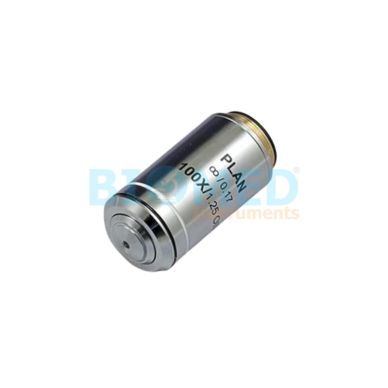 Objetivo Plano Para Microscopio Q190-Lcd 100X