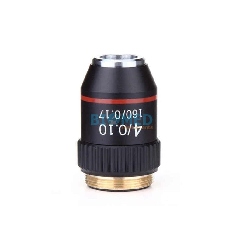 Objetivo Acromatico Para Microscopio 4X
