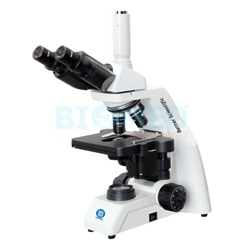 Microscopio Trinocular Profesional Better Scientific Eco Bs250 Semi Plano Al Infinito (Boeco)