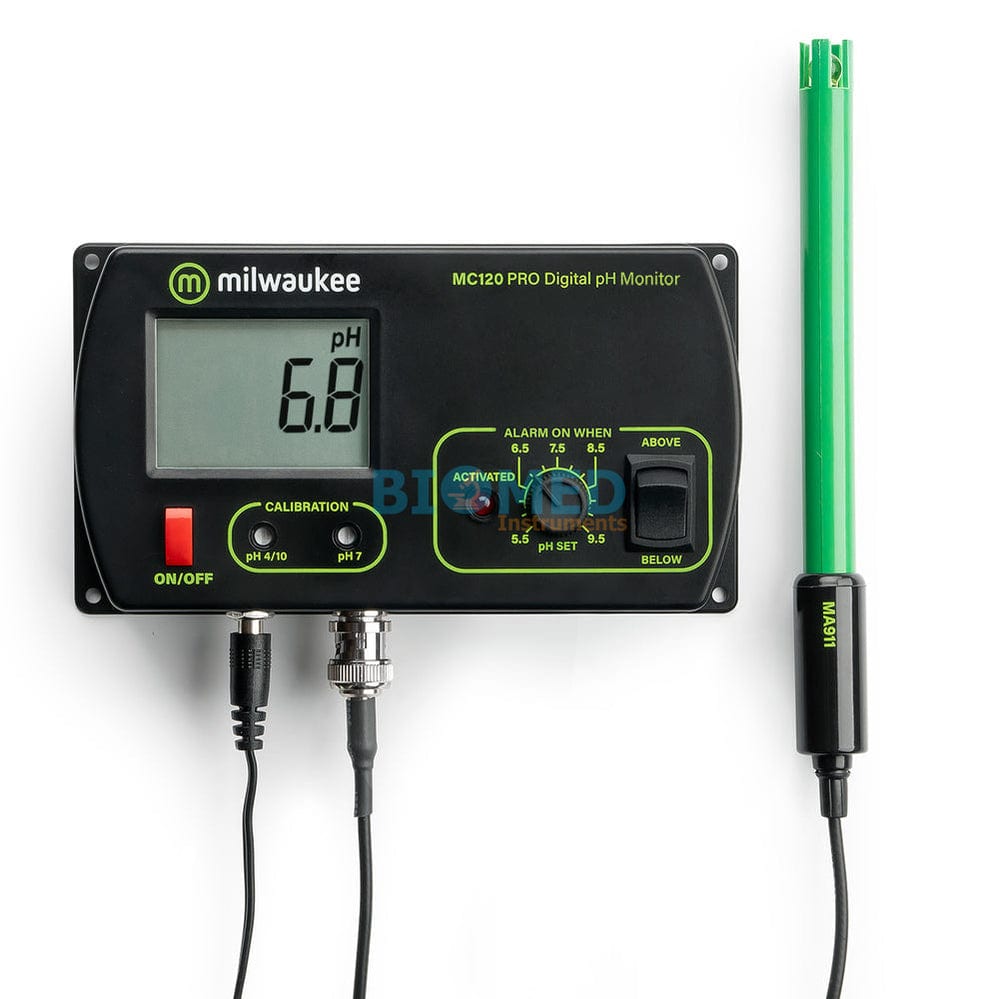 Medidor Monitor De Ph Milwaukee Mc120 Pro