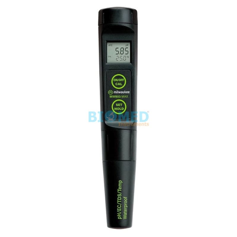 Medidor De Ph/Ec/Tds/Temp. De Bolsillo Milwaukee Mw803