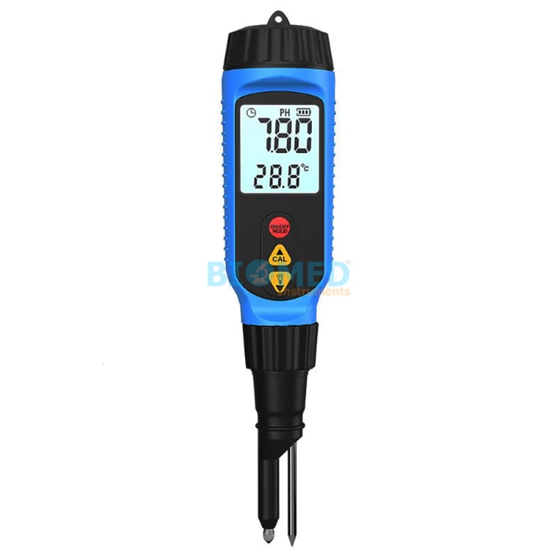 Medidor De Ph Y Temp Para Alimentos, Carnes, Frutas Verduras, Pan Y Semisólidos Ec-Lab Ph818M