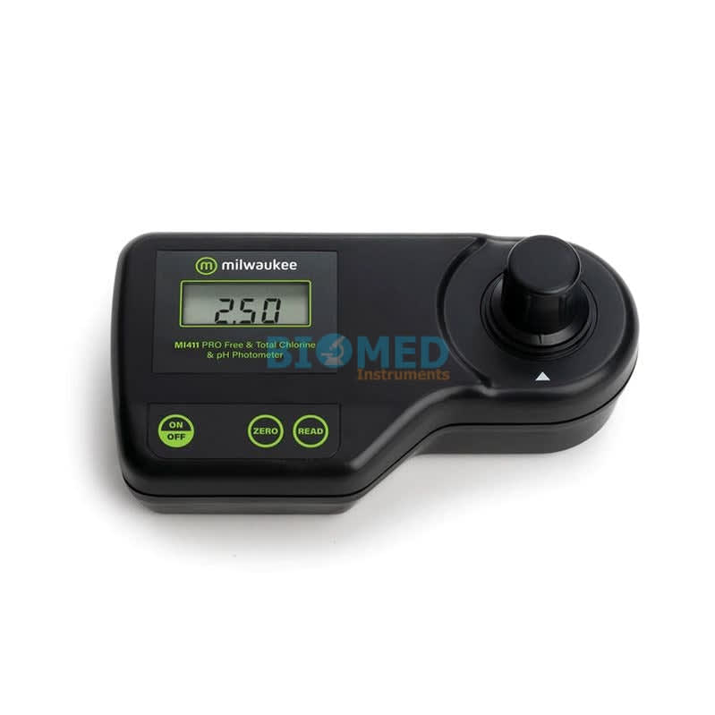 Medidor De Ph Y Cloro Libre Y Total (Fotometro) Milwaukee Mi411-P