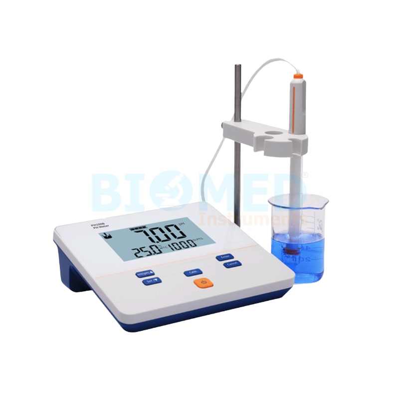 Medidor De Ph De Mesa Con Compensacion De Temperatura Manual Mtc Bektron Ph100Bd-2