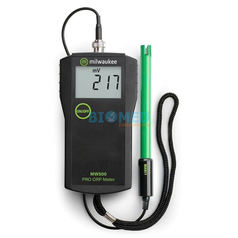 Medidor De Orp Portatil Rango: ± 1000 Mv Milwaukee Mw500