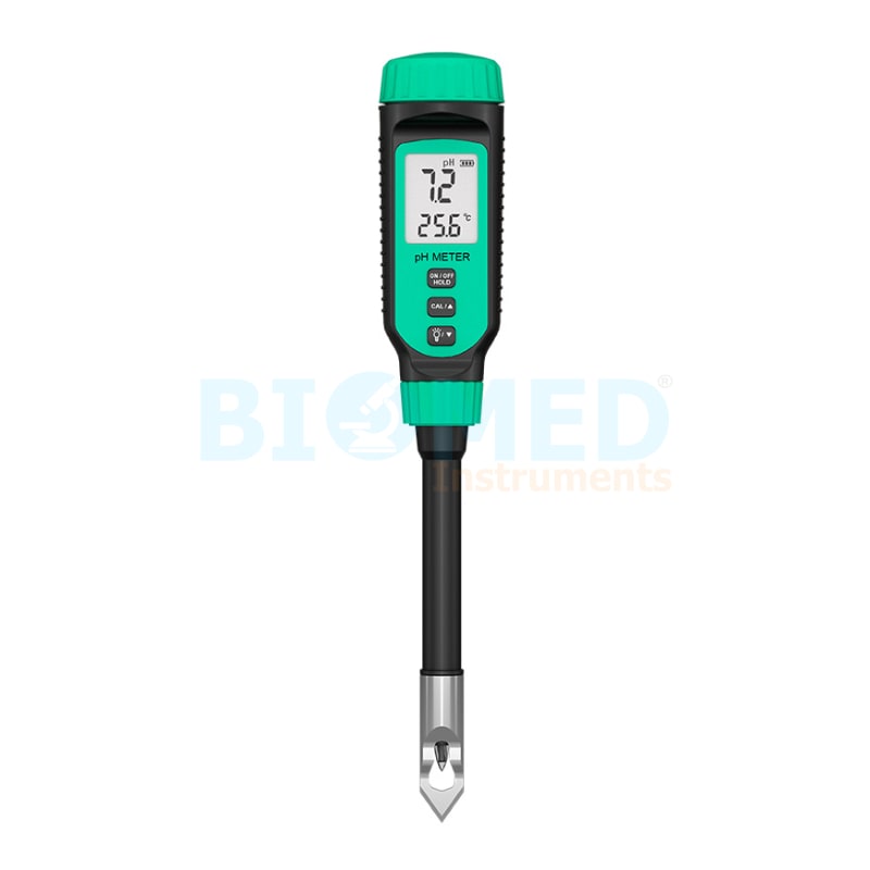 Medidor De Alimento Medidor De Ph Y Temperatura Para Alimentos O Agricultura Ph818T