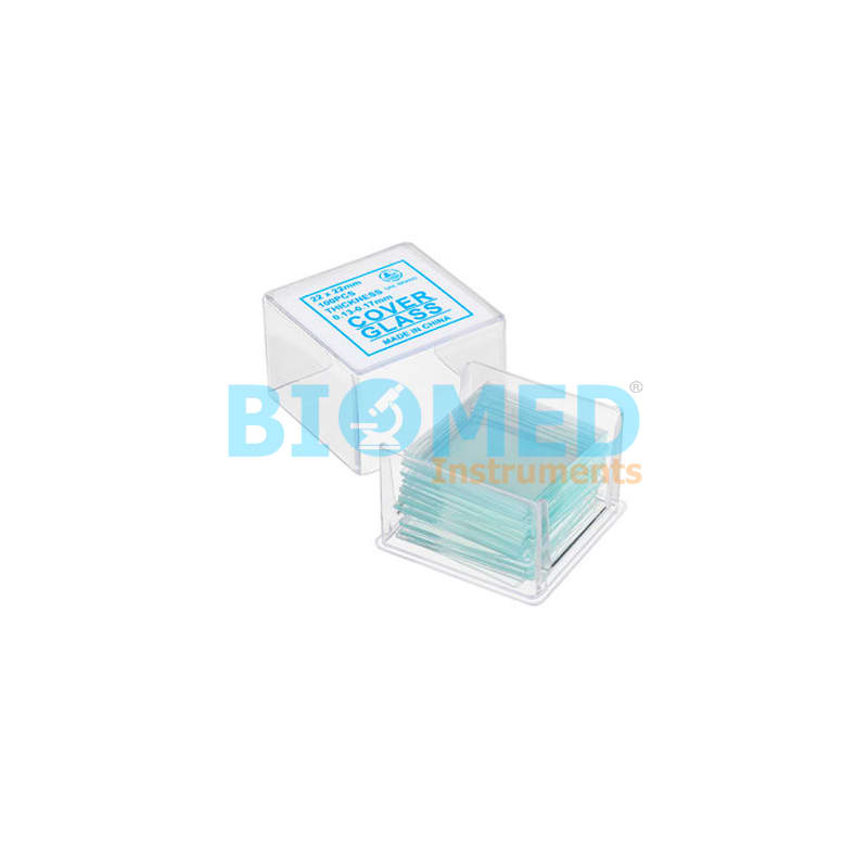 Cubre Objeto 22X22Mm, 100 Unid Ec-Lab
