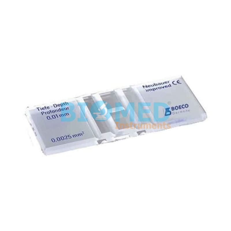 Camara De Neubauer Linea Brillante Con Espejo 0.0025 Mm Boeco