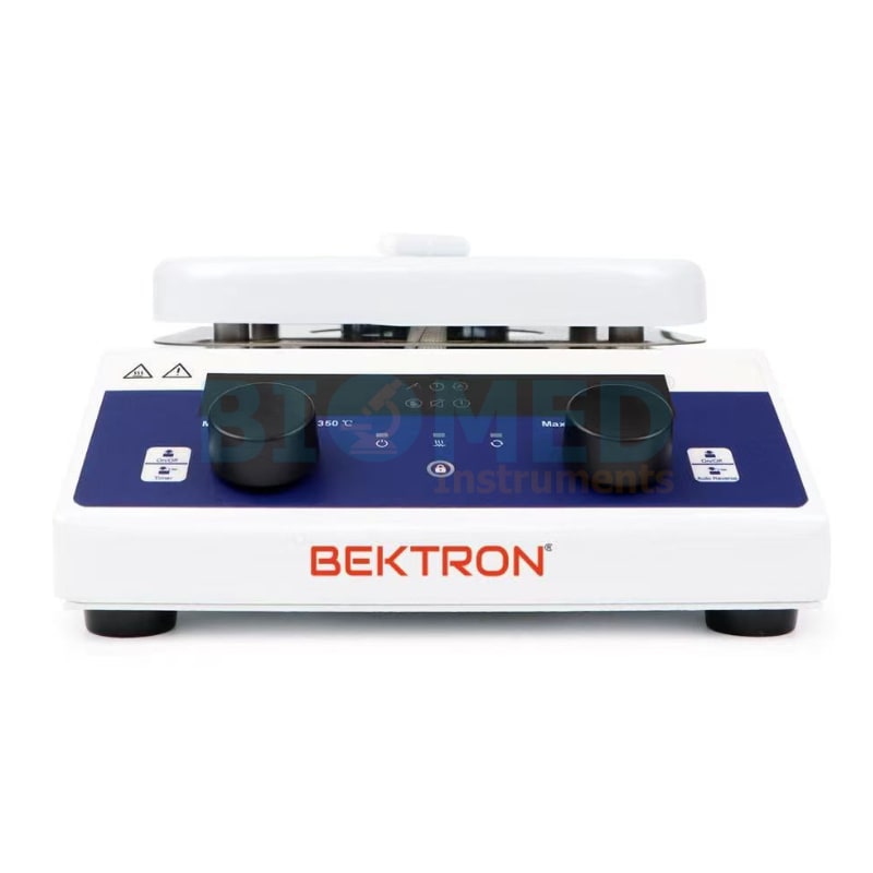 Agitador Magnetico Con Calentamiento Plato Ceramica 10 L Bektron