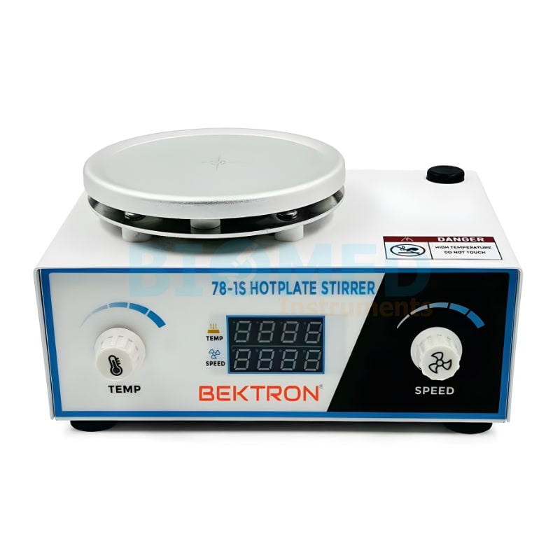 Agitador Digital Con Calentamiento 2 L Bektron Bk78-1S