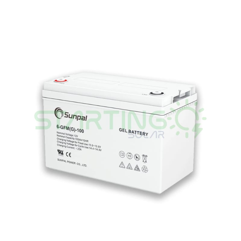 Bateria Solar Gel 12V / 100Ah Sunpal