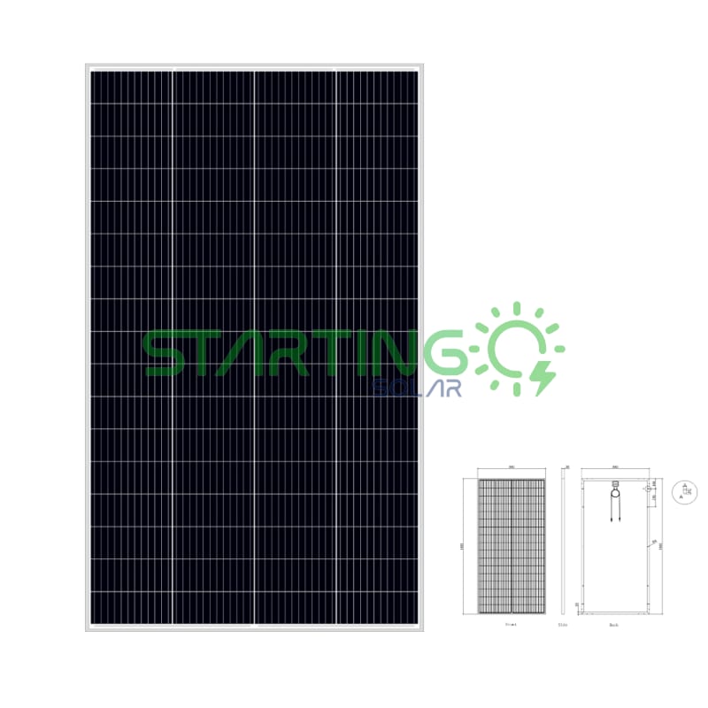 Panel Solar Monocristalino 330W