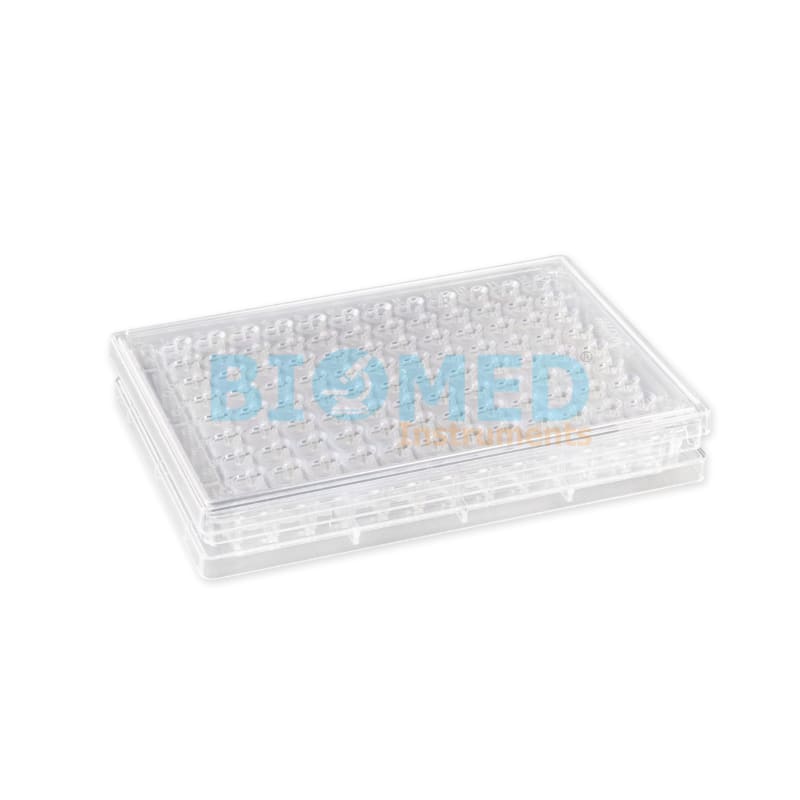 Placa 96 Pocillos U Microelisa Con Tapa Eur