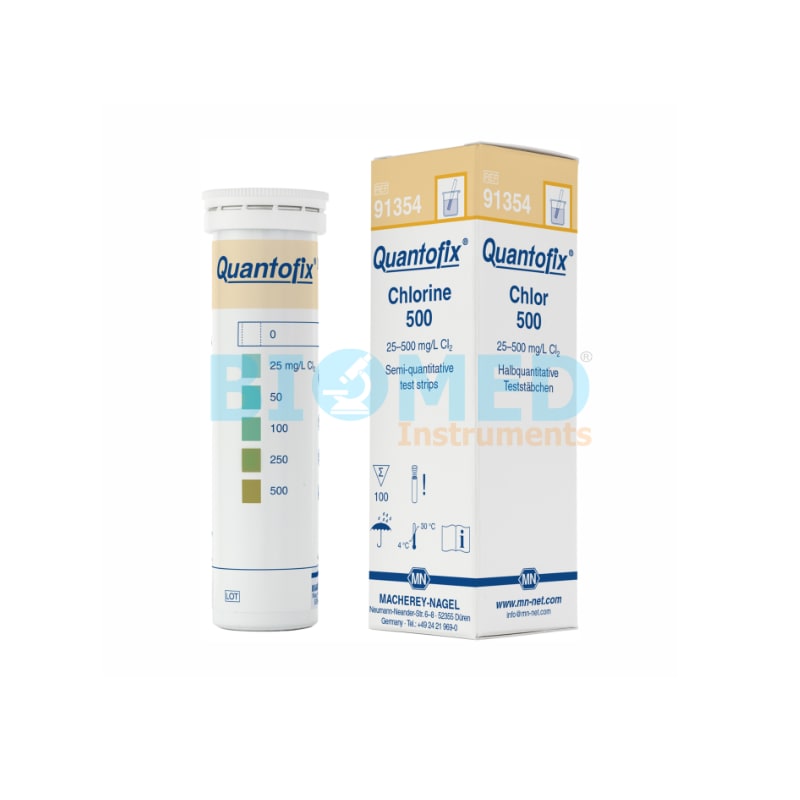 Papel Para Cloro 0-500 Mg 100 Unid Mancherrey Nagel