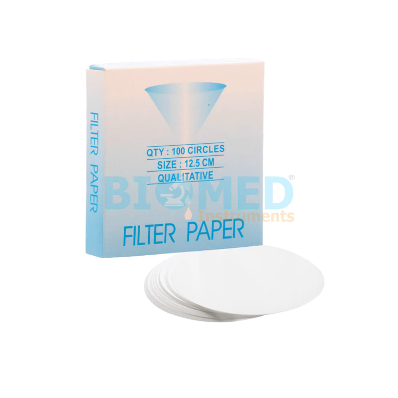 Papel Filtro 12.5 Cm, 100 Unid Whatman Eisc.
