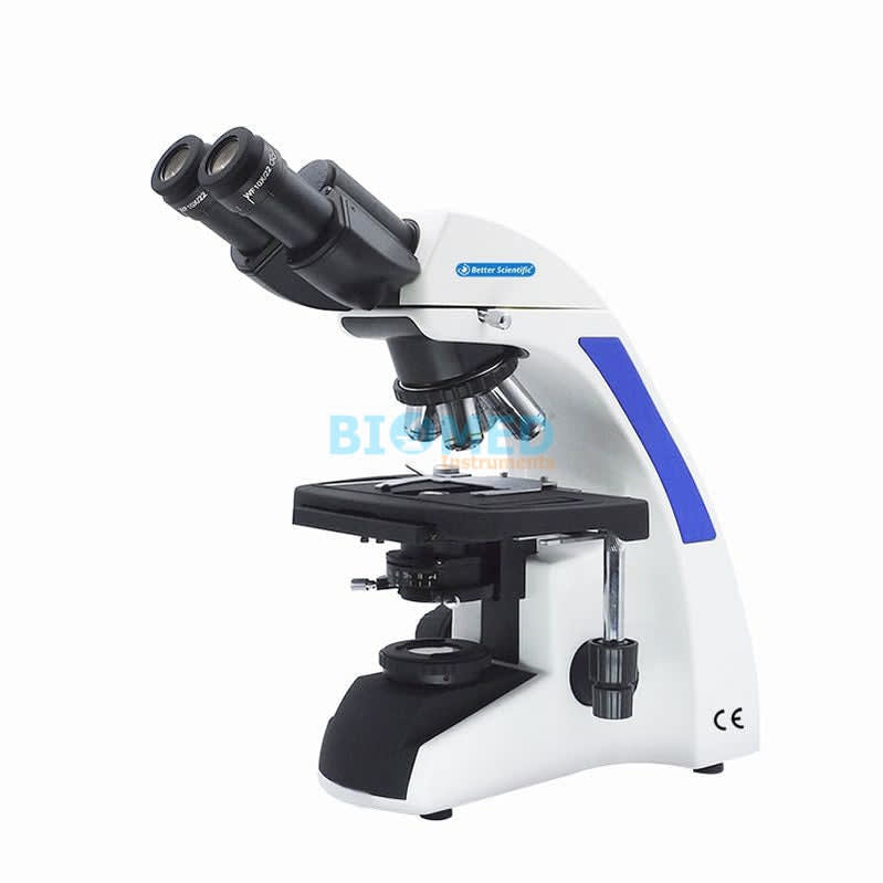 Microscopio Binocular Led Optica Plana Al Infinito Q190B