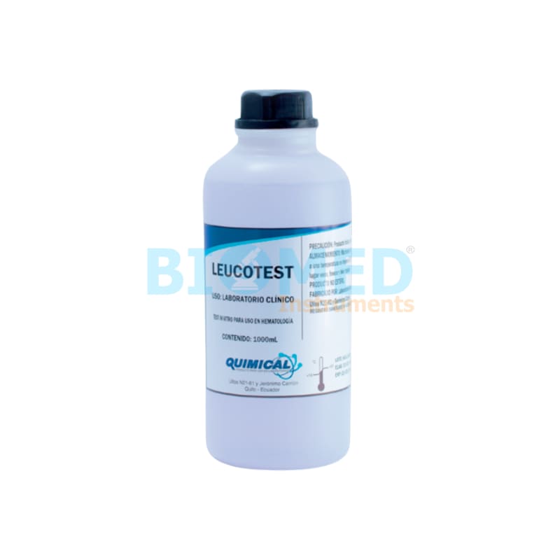 Leucotes Para Laboratorio (Para Conteo De Globulos Blancos) 1 Litro
