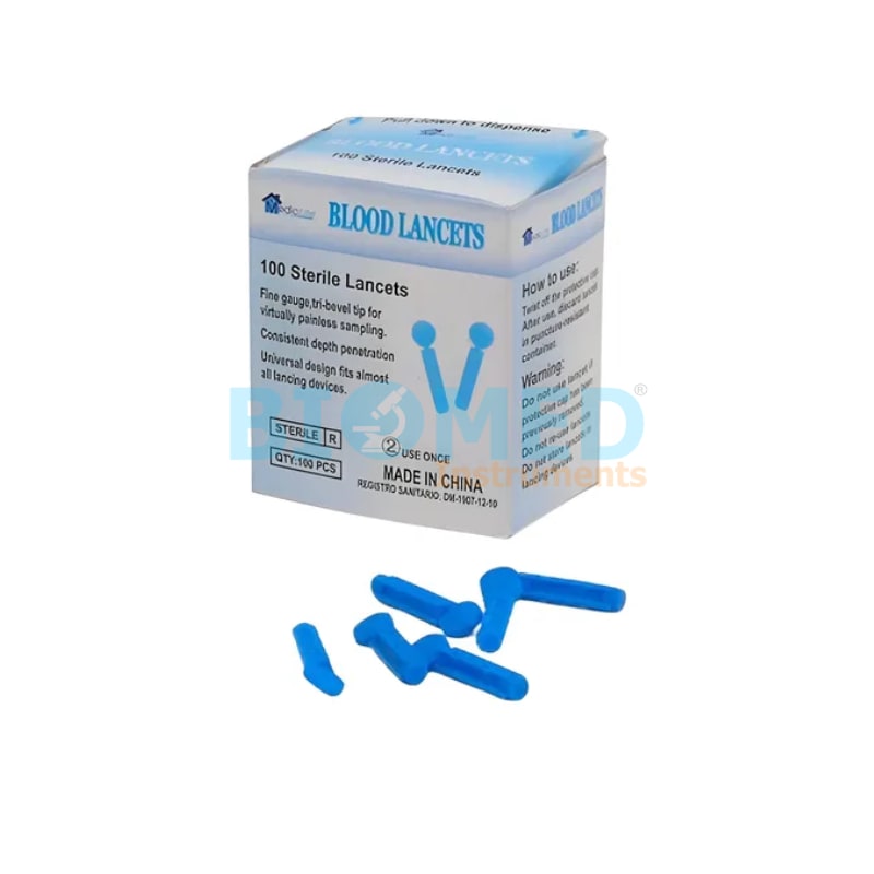 Lanceta Desechables 100 Unid Vanceta